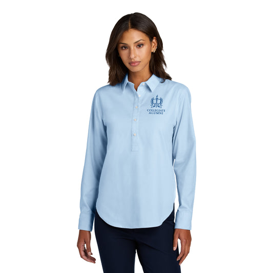 Mercer+Mettle® Women’s Long Sleeve Modern Oxford Shirt