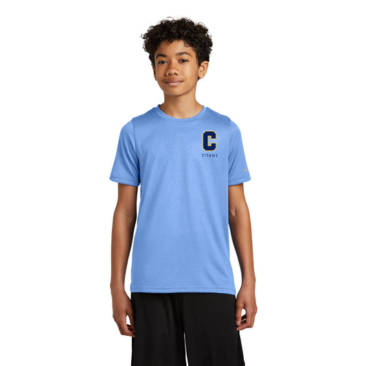 Titans - Nike Youth Swoosh Sleeve rLegend Tee