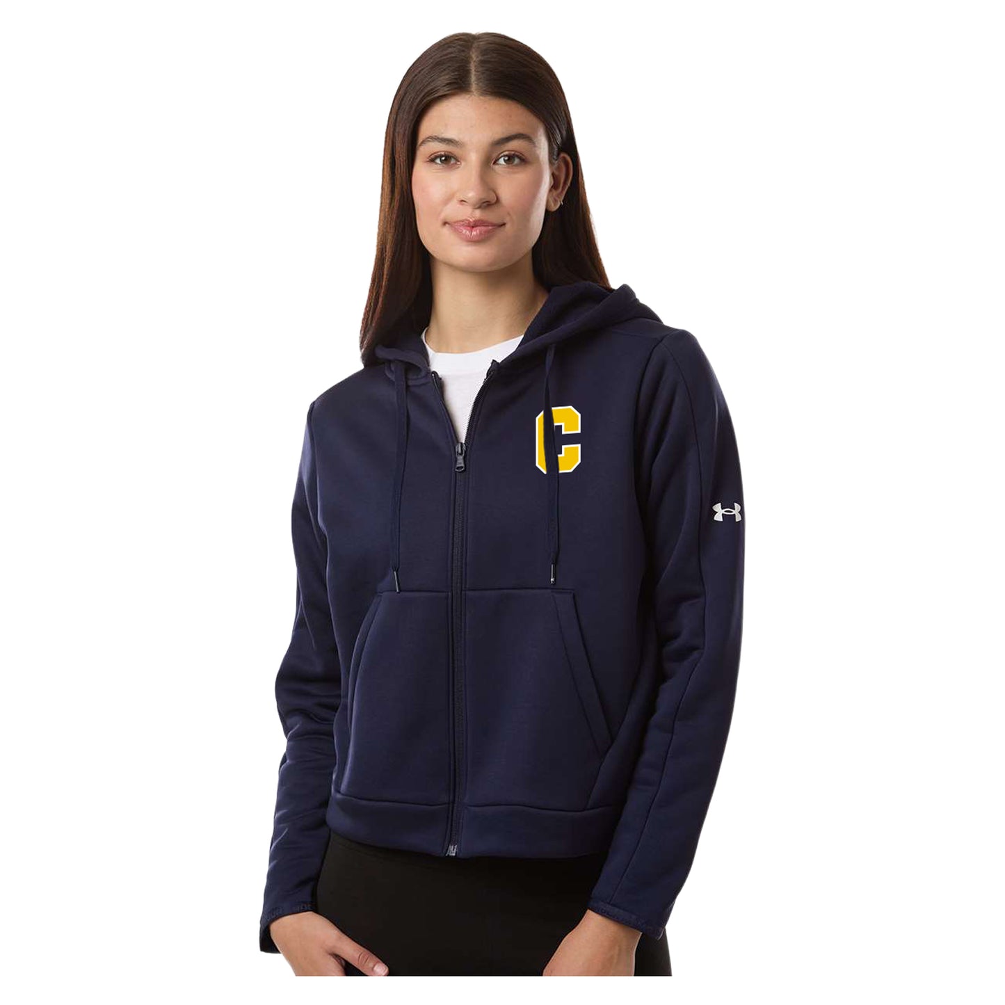Women's Under Armour Fleece Pro Hooded Full-Zip