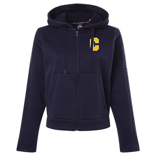 Women's Under Armour Fleece Pro Hooded Full-Zip