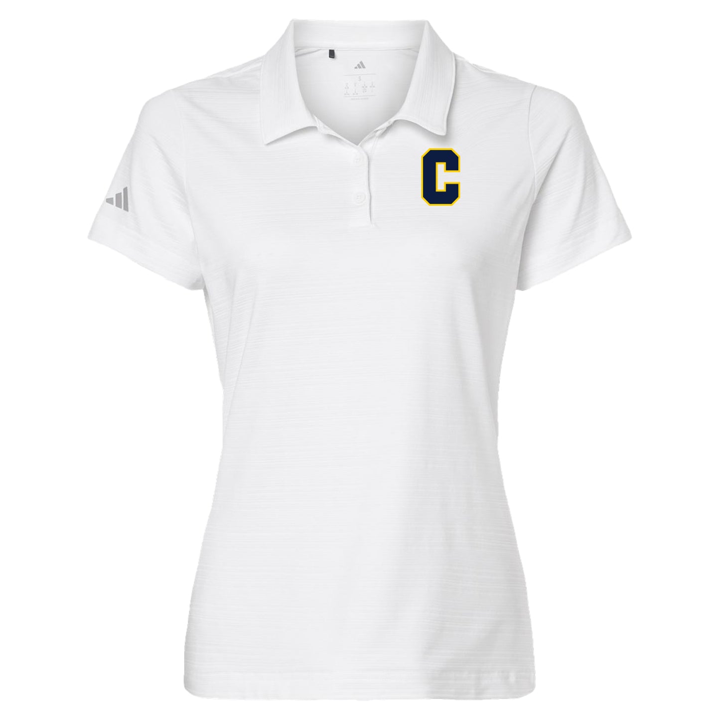 Adidas Women's Textured Stripe Polo
