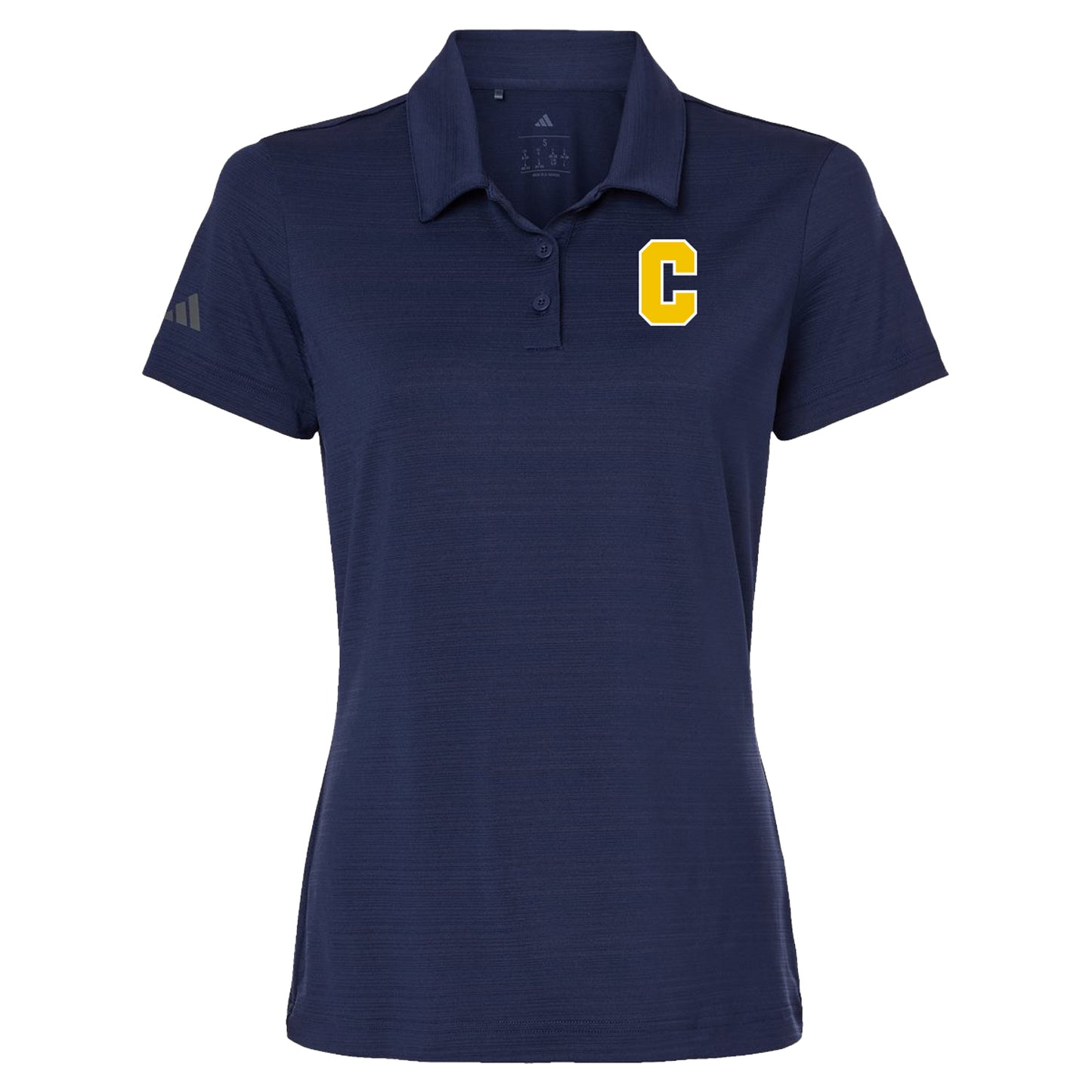 Adidas Women's Textured Stripe Polo