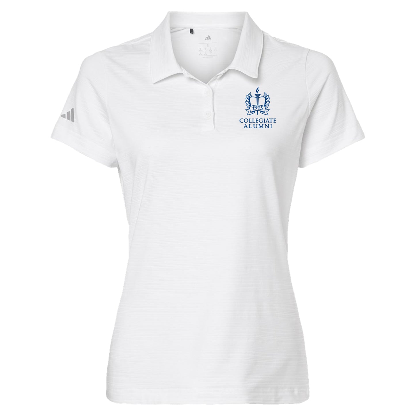 Adidas Women's Textured Stripe Polo