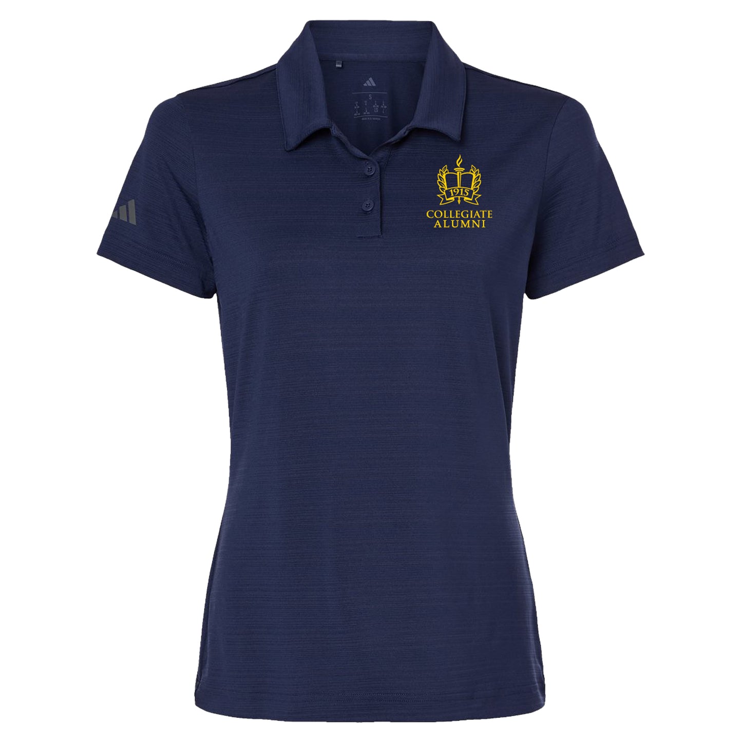 Adidas Women's Textured Stripe Polo
