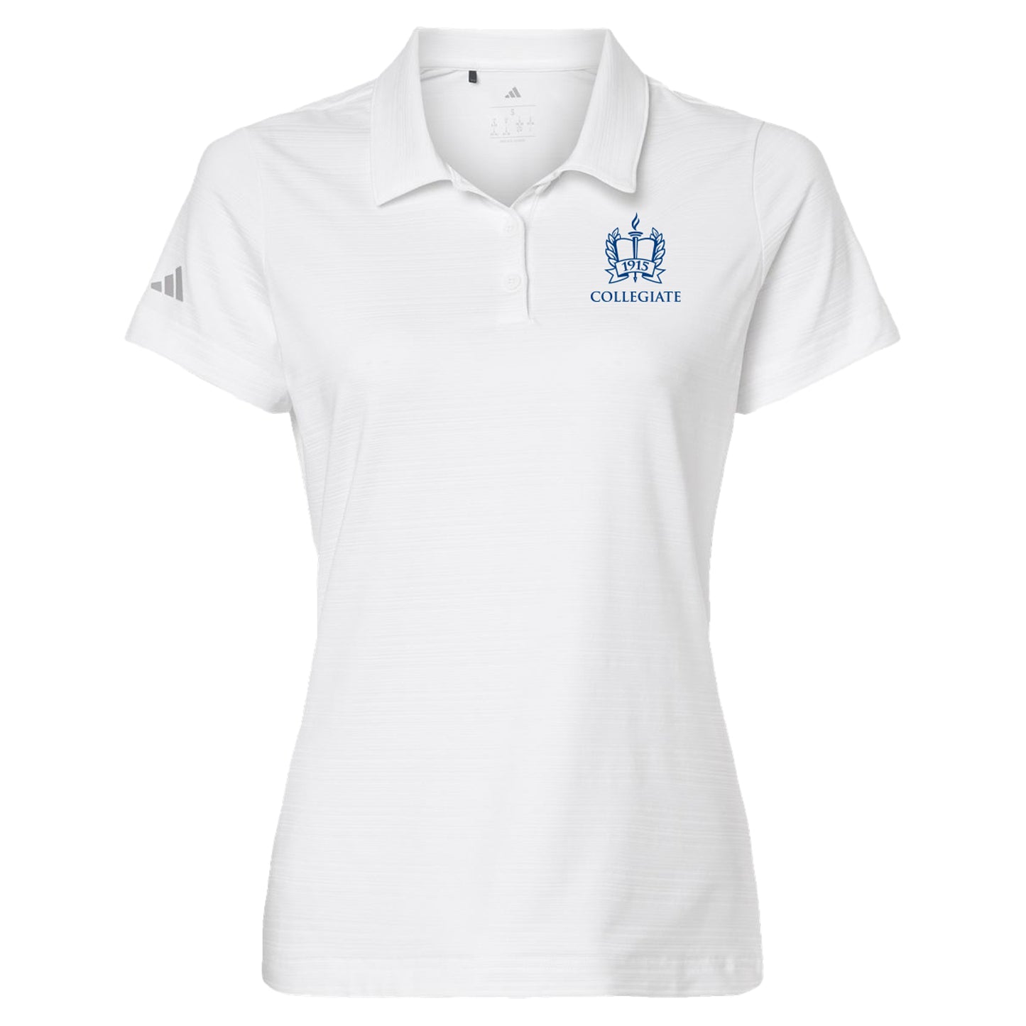 Adidas Women's Textured Stripe Polo