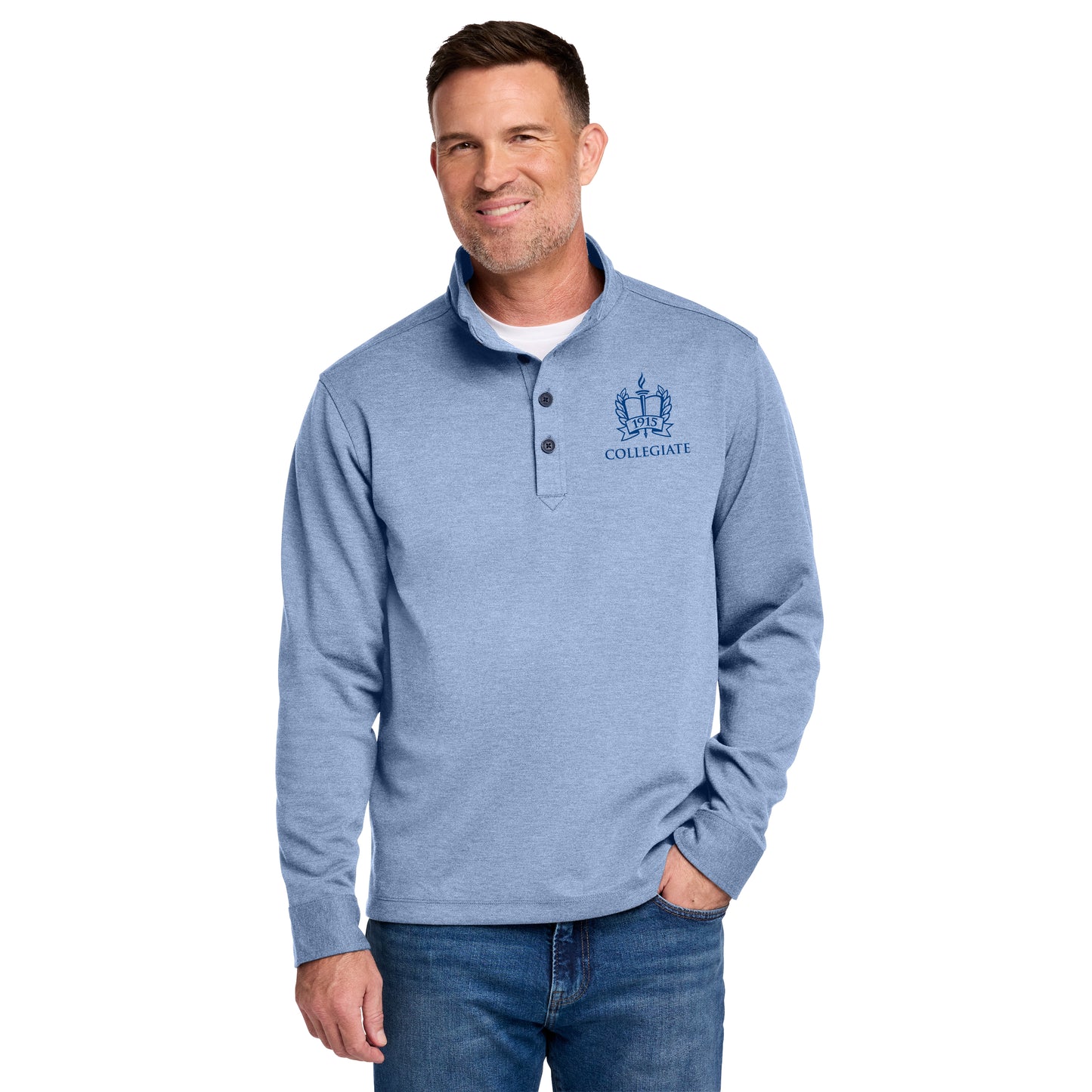 Brooks Brothers® Mid-Layer Stretch 1/2-Button