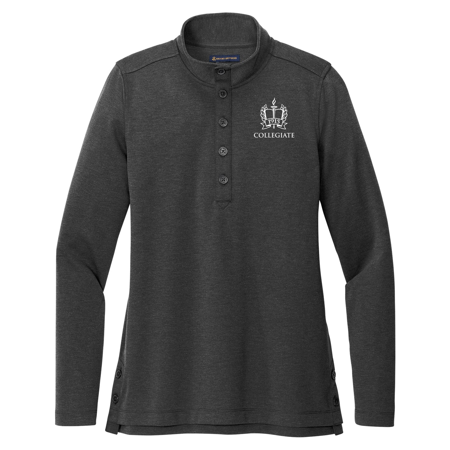 Brooks Brothers® Women’s Mid-Layer Stretch 1/2-Button