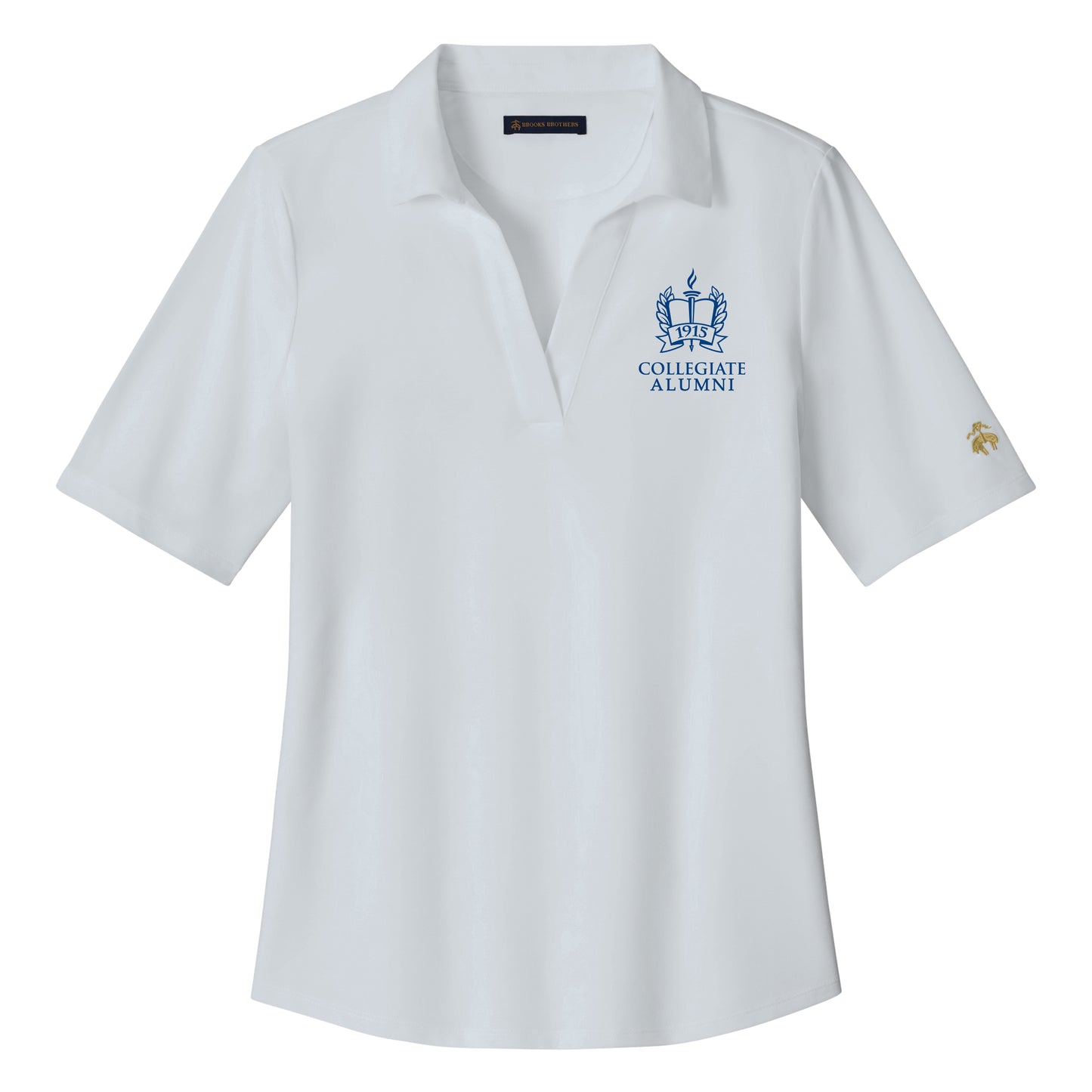 Brooks Brothers® Women's Pinpoint Pique Polo