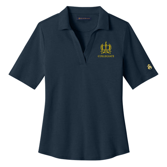 Brooks Brothers® Women's Pinpoint Pique Polo