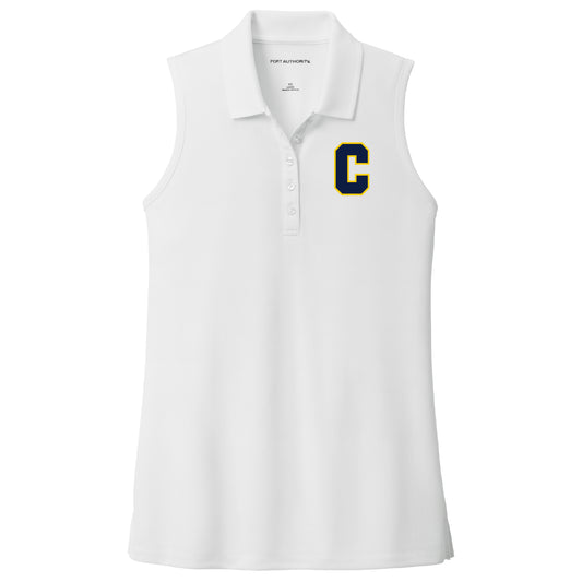 PA Ladies Dry Zone UV Micro-Mesh Sleeveless Polo