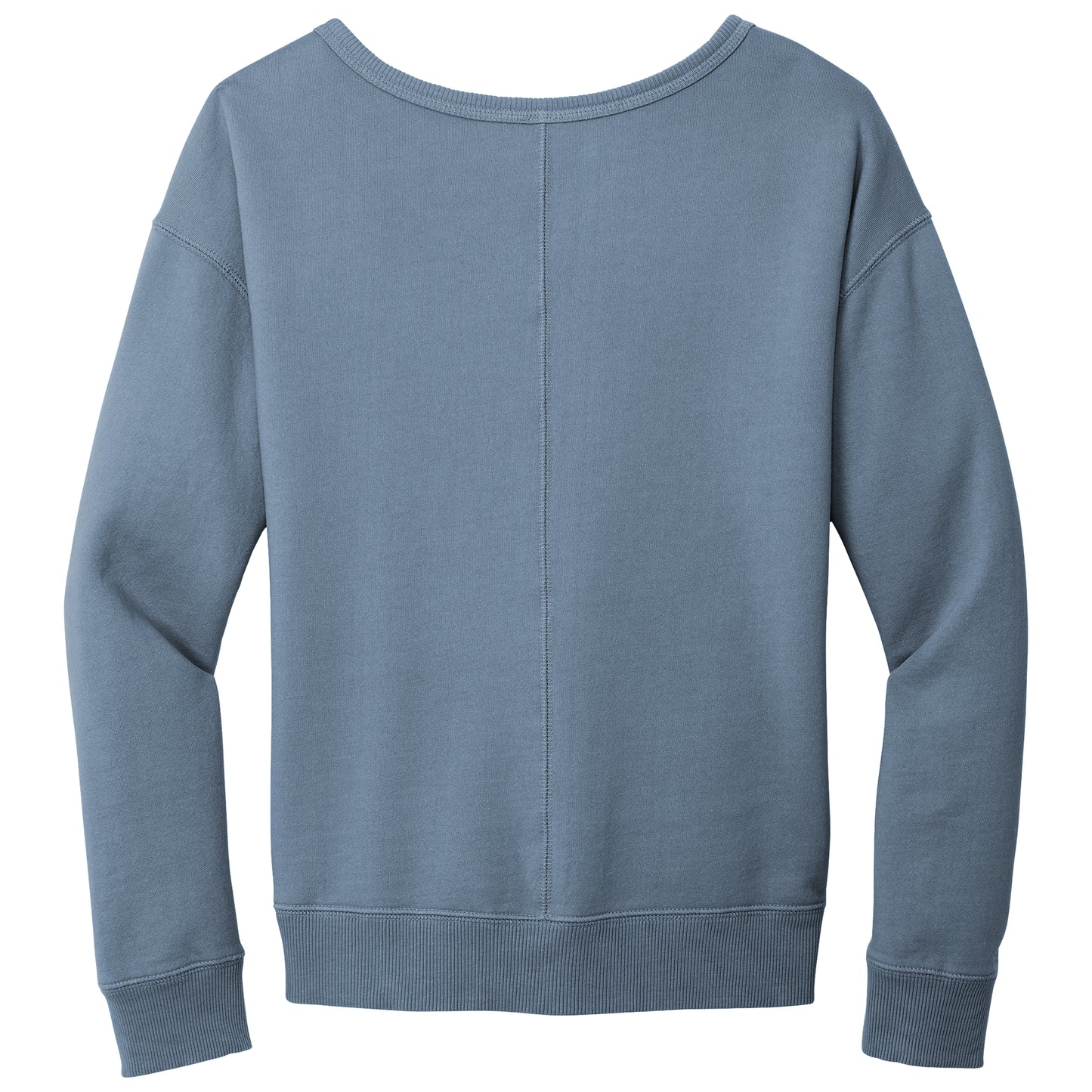 Ladies Beach Wash® Garment-Dyed V-Neck Sweatshirt