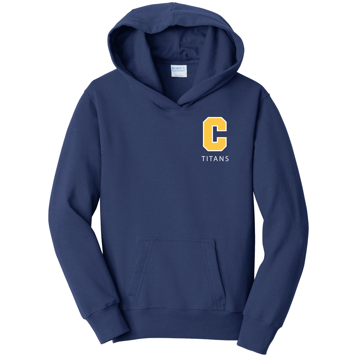 Youth Fan Favorite® Fleece Pullover Hooded Sweatshirt