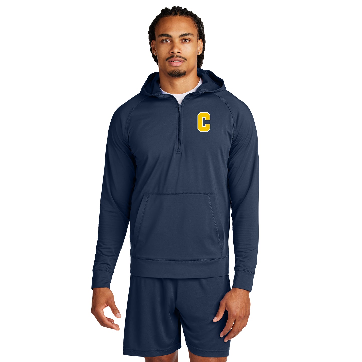 Sport-Tek Sport-Wick® Stretch 1/2-Zip Hoodie