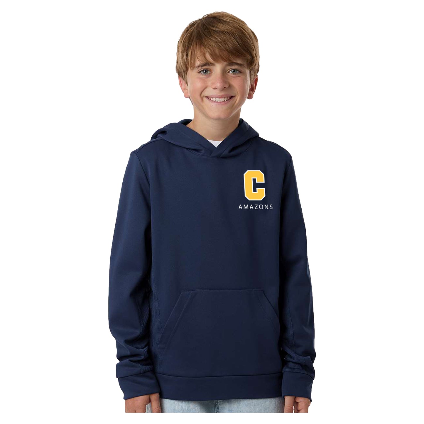 Youth Squad Hooded Tech Fleece Pullover
